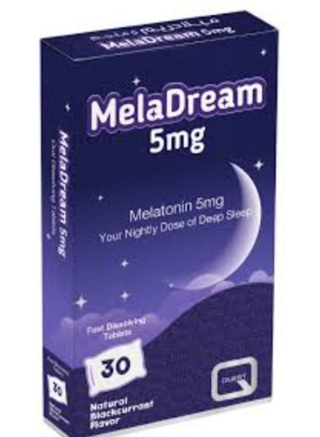 Quest Meladream 5 mg Tablets 30’s – Melatonin Supplement for Healthy Sleep Cycle - Image 4